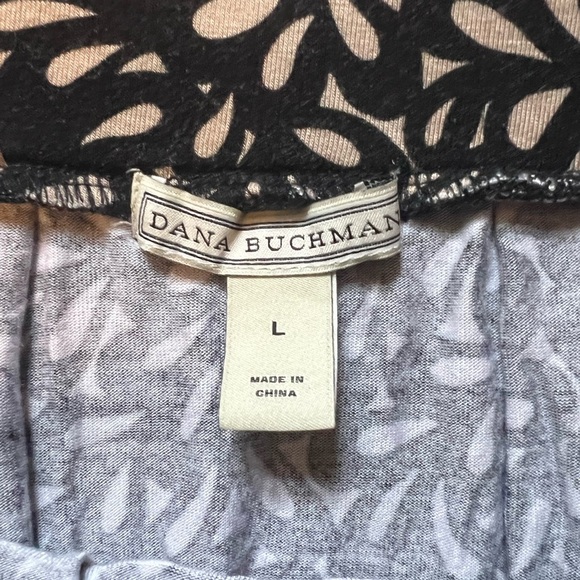 Dana Buchman Chic Black and Cream Maxi Skirt size L (i110) - Picture 6 of 8